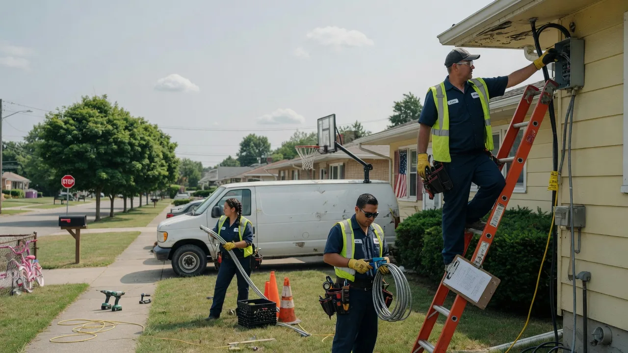 Licensed Electrician in Huddleston, VA near me